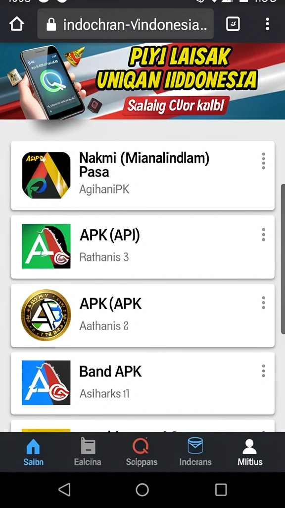 Tampilan utama aplikasi Download dewi11 APK untuk Android yang intuitif dan efisien.