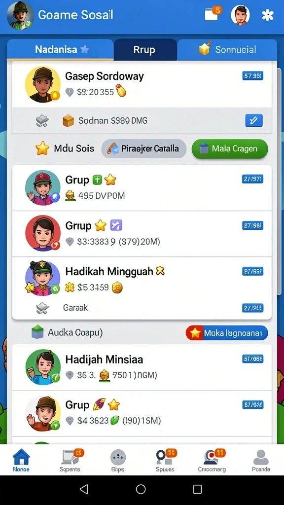 Tampilan utama aplikasi Cara Download dan Instal k3k3 di Android yang intuitif dan efisien.