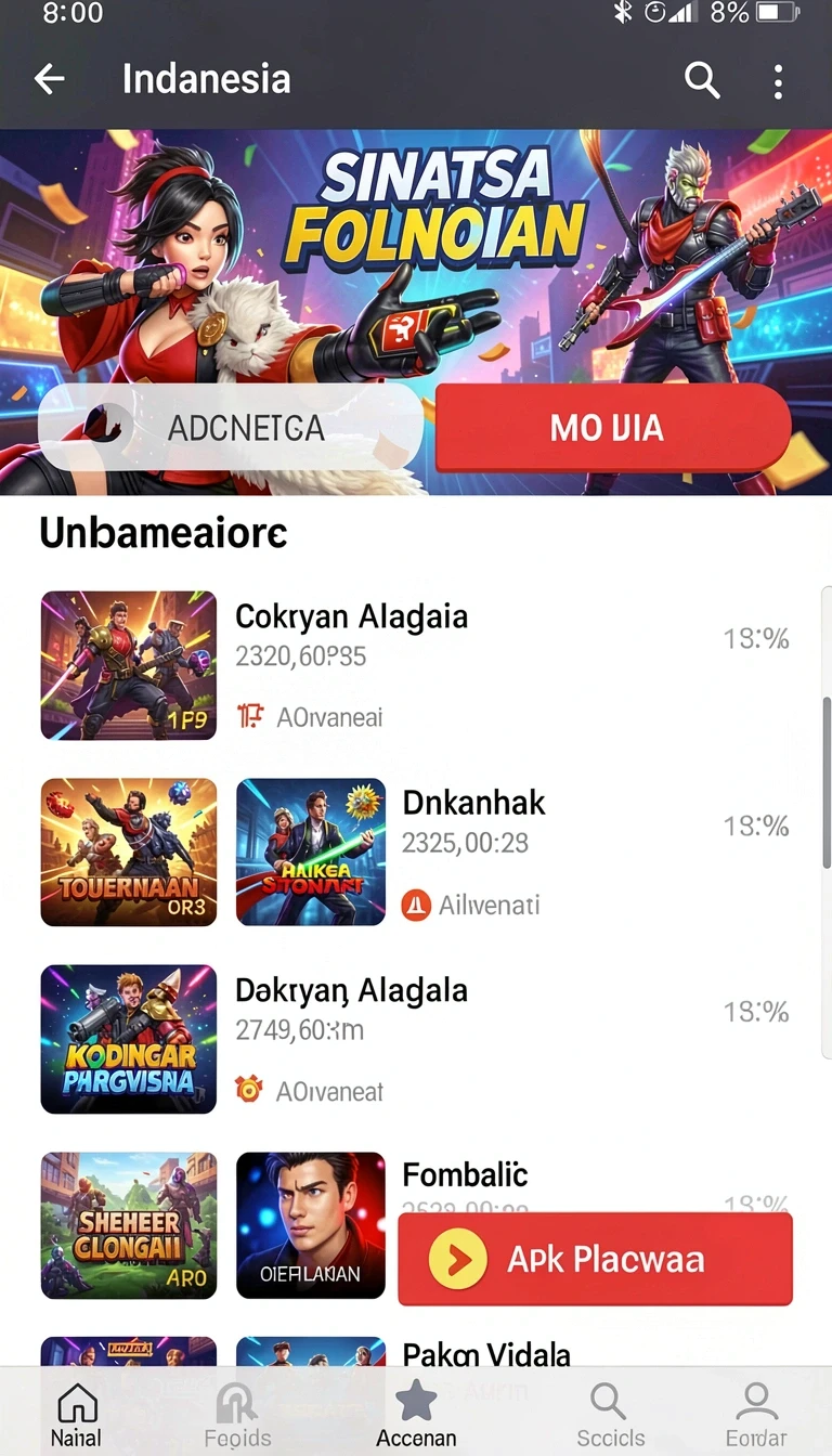 Tampilan utama aplikasi Aplikasi tumi123 Resmi: Download dan Instalasi yang intuitif dan efisien.