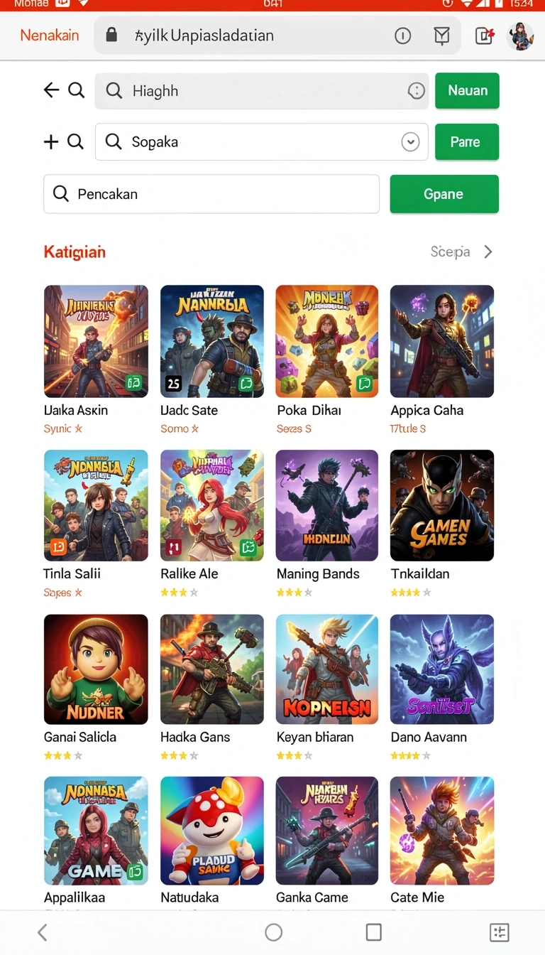 Tampilan utama aplikasi Download panenslot APK Terbaru untuk HP Android yang intuitif dan efisien.